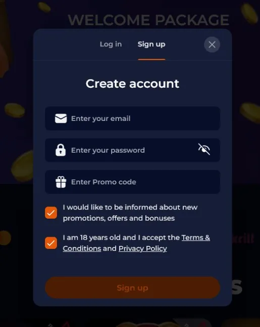 Comment s'inscrire nine casino